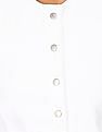 Calvin Klein Women White Button Down Sleeveless Shift Dress