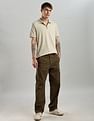Calvin Klein Jeans Solid Regular Fit Cotton Polo Shirt