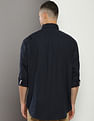 Tommy Hilfiger Relaxed Fit Split Global Stripe Shirt