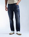 Flying Machine Freddie Slim Straight Fit Whiskered Jeans