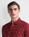 Arrow Sports All Over Print Regular Polo Shirt