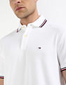 Tommy Hilfiger Solid Regular-Fit Cotton Polo Shirt