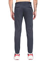 Flying Machine Super Slim Fit Solid Trousers