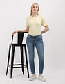 Calvin Klein Jeans Mid Rise Slim Straight Fit Jeans