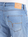 Flying Machine Stone Wash Slash Slim Tapered Jeans