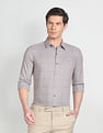 Arrow Newyork Houndstooth Slim Check Shirt