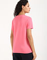 Tommy Hilfiger Pink Women's T-shirt for Soft Look