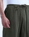 Flying Machine Solid Cobain Loose Fit Chinos