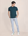 U.S. Polo Assn. Herringbone Textured Casual Trousers