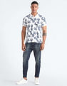 Flying Machine Mercerised Tropical Polo Shirt