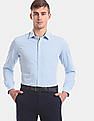 Arrow Slim Fit Patterned Stretchable Formal Shirt