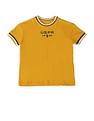 U.S. Polo Assn. Kids Boys Brand Printed Regular Fit T-Shirt