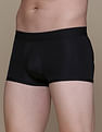 Calvin Klein Underwear Men Black Luxurious Microfiber Solid Trunks