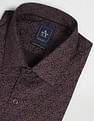 Arrow Floral Print Cotton Twill Shirt