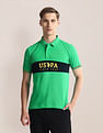 U.S. Polo Assn. Brand Print Slim Fit Polo Shirt