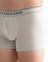 U.S. Polo Assn. Mid Rise Solid OET15 Trunks - Pack Of 3