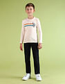 U.S. Polo Assn. Kids Boys Brand Printed Regular Fit T-Shirt