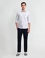 Arrow Sport Abstract Print Cotton Shirt