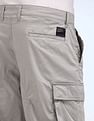 Flying Machine Relaxed Fit Solid Cargo Trousers
