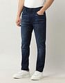 Arrow Newyork Slim Tapered Fit Stone Washed Jeans