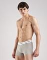Calvin Klein Underwear Multi-Coloured Solid Low Rise Trunk - Pack Of 3