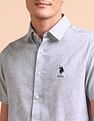 U.S. Polo Assn. Denim Co. Manhattan Slim Fit Floral Printed Shirt