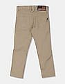 U.S. Polo Assn. Kids Mid Rise Flat Front Trousers