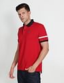 Arrow Sports Contrast Collar Polo Shirt