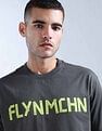 Flying Machine Graphic Pure Cotton T-Shirt