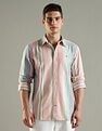 Tommy Hilfiger Striped Regular Fit Cotton Shirt
