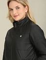 U.S. Polo Assn. Women High Neck Puffer Jacket