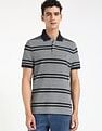 Tommy Hilfiger Striped Regular-Fit Cotton Polo Shirt