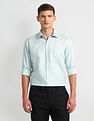 Arrow Self-design Cotton Shirt