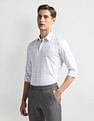 Arrow Newyork Horizontal Stripe Slim Fit Shirt