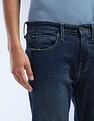 Flying Machine Slash Slim Tapered Fit Mrtf Jeans