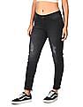 Flying Machine Women Mid Rise Clean Look Jeans