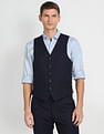 Arrow Dobby Hudson Tailored Fit Three Piece Suit