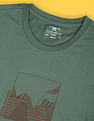 Flying Machine Crew Neck Graphic T-Shirt