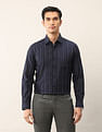 Arrow Vertical Striped Cotton Ceremonial Shirt