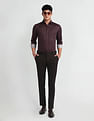 Arrow Manhattan Slim Fit Pattern Shirt
