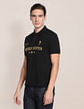 U.S. Polo Assn. Embroidered Cotton Polo Shirt