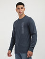 Calvin Klein Solid Logo Cotton T-Shirt