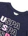 U.S. Polo Assn. Kids Girls Flip Sequins Relaxed Fit  T-Shirt