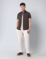 U.S. Polo Assn. Denim Co. Solid Regular Fit Poplin Shirt