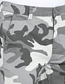 Flying Machine Slim Tapered Fit Camouflage Print Trousers