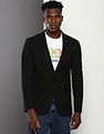 Tommy Hilfiger Solid Dobby Blazer