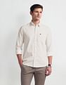 Arrow Sport Geometric Print Manhattan Slim Shirt