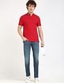 Tommy Hilfiger Solid Slim-Fit Cotton Polo Shirt