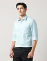 Arrow Textured Cotton Autopress Shirt