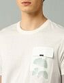 Arrow Newyork Floral Printed Regular Fit T-Shirt